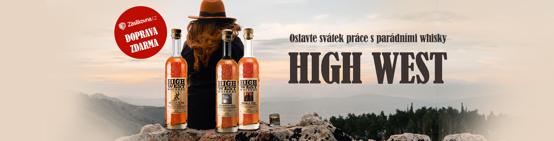 High West whisky s dopravou zdarma